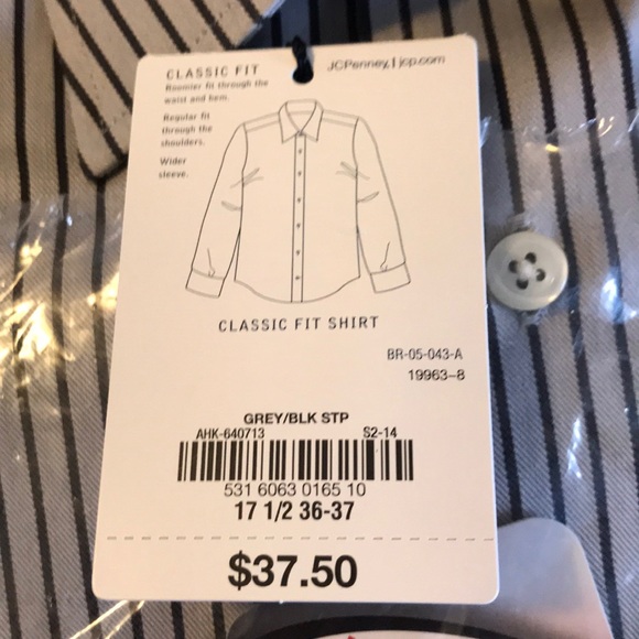 Man’s Stafford performance long sleeve shirt. - Picture 8 of 8